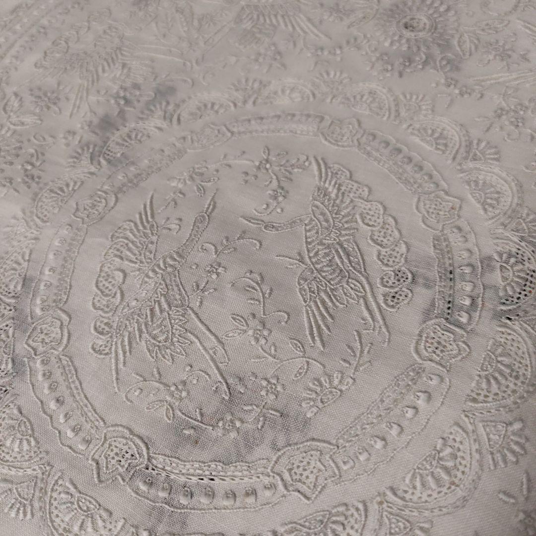 汕頭　スワトウ　　刺繍　ハンカチ　レース