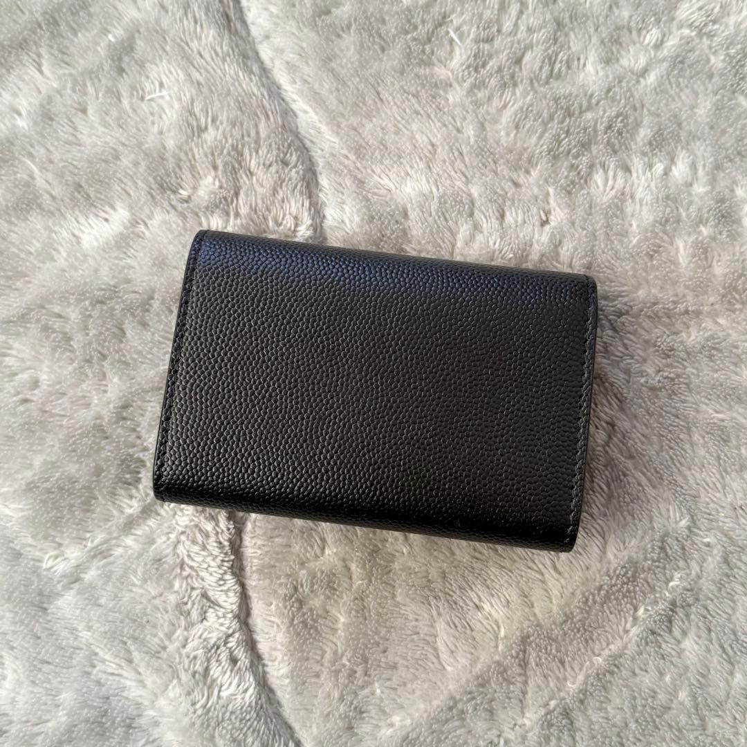 ⭐️新品未使用⭐️　サンローラン　キーケース　6連　ロゴ刻印　ユニセックス　レザー