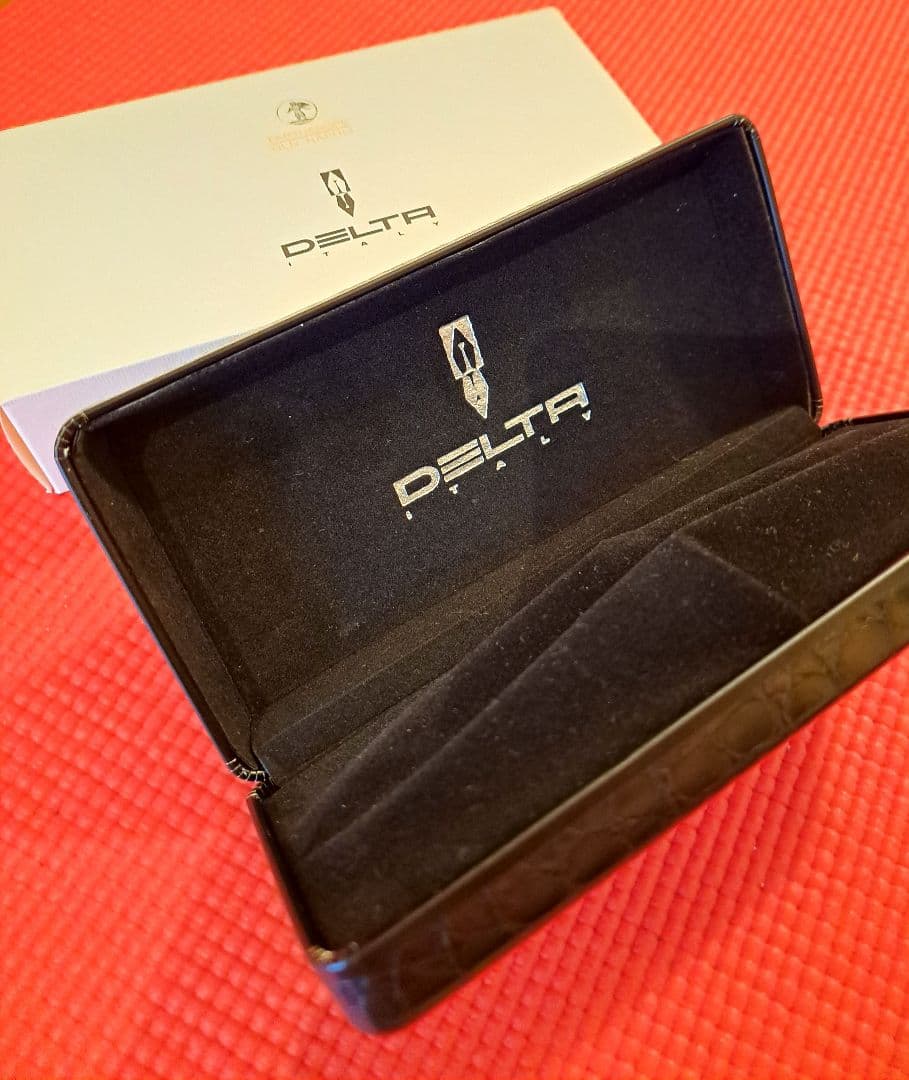 【DELTA】デルタ OLD NAPOLI 万年筆 レザーケース(箱付き)