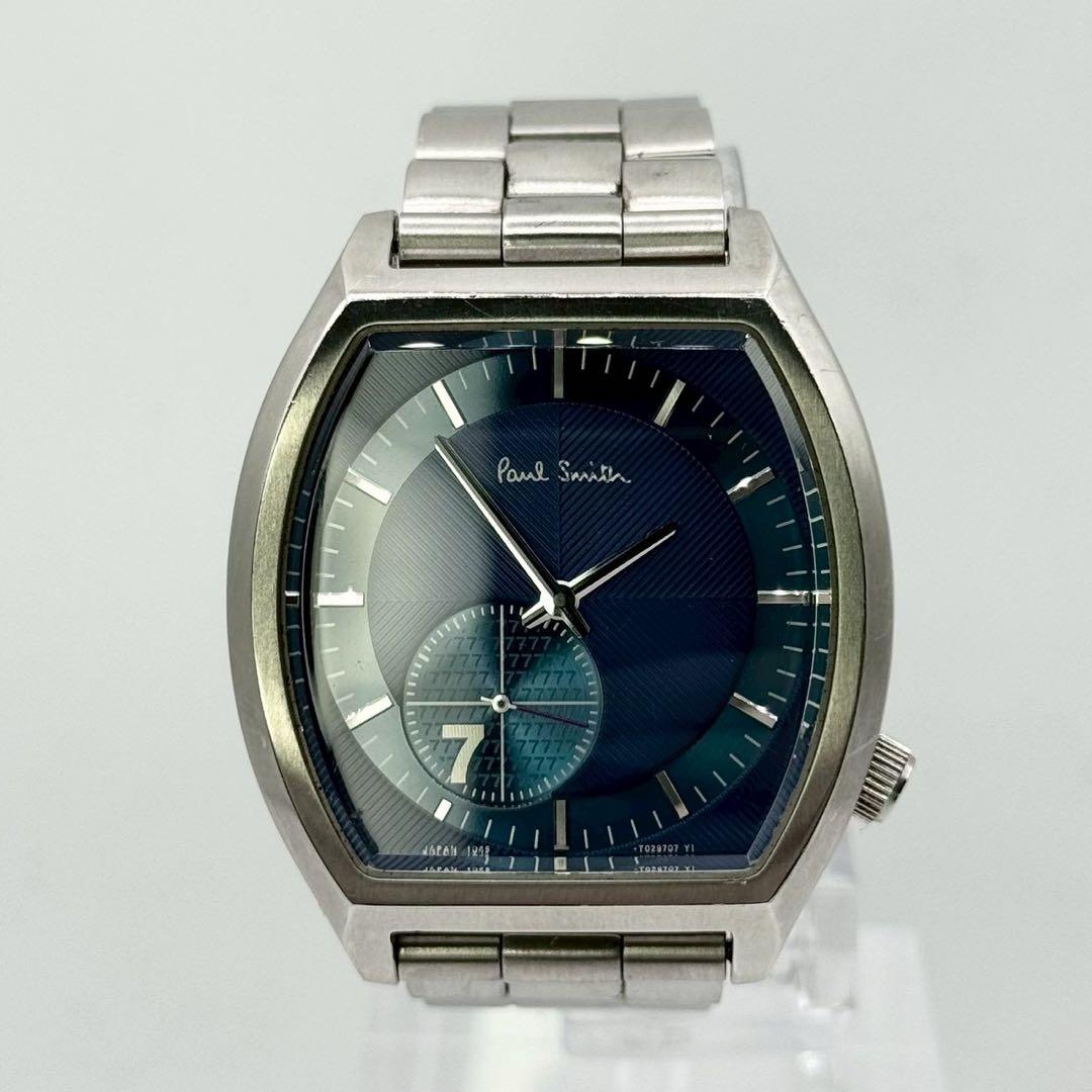 美品✨稼働 Paul Smith No.7 1045-T019421 スモセコ
