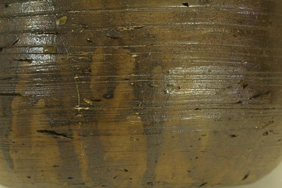 古 祖母懐 壷 高29cm 在銘(LC585)