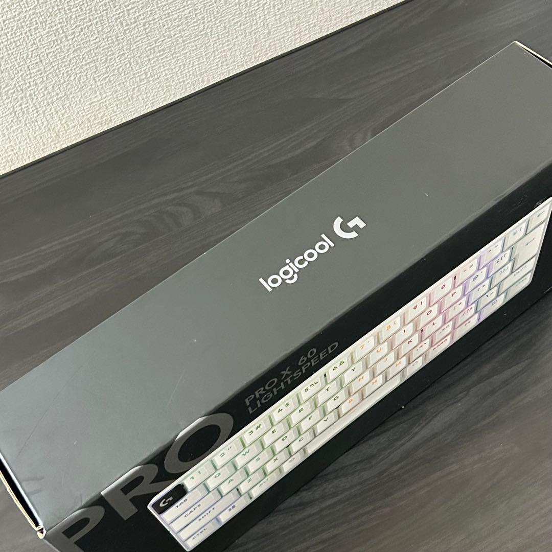 未開封　PRO X 60 LIGHTSPEEDワイヤレスゲーミングキーボード