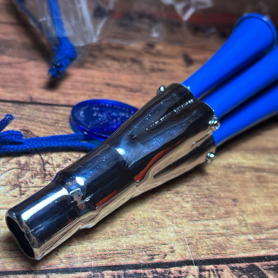 パナソニック ガンバ大阪 金属製4連チアホーン ブブゼラ jリーグ 応援 グッズ