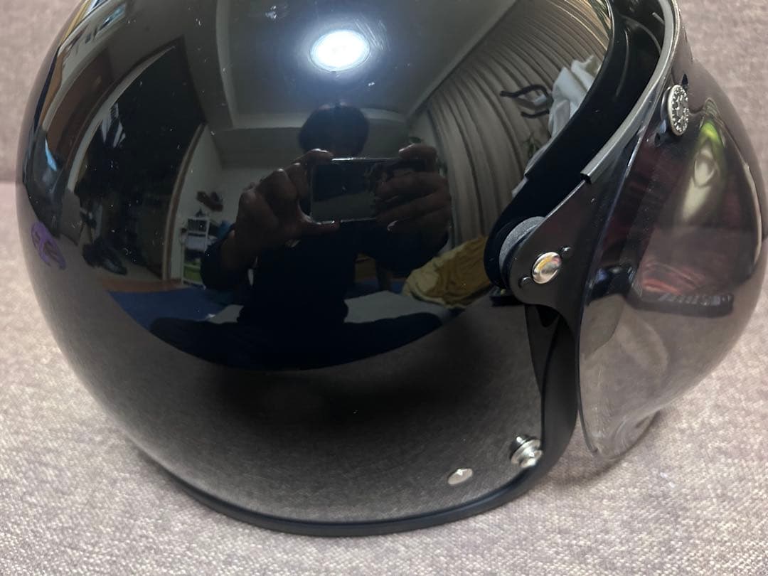 h*u様 早い者勝ち　TT&CO ジェットヘルメット バイザー、シールド付き ブ