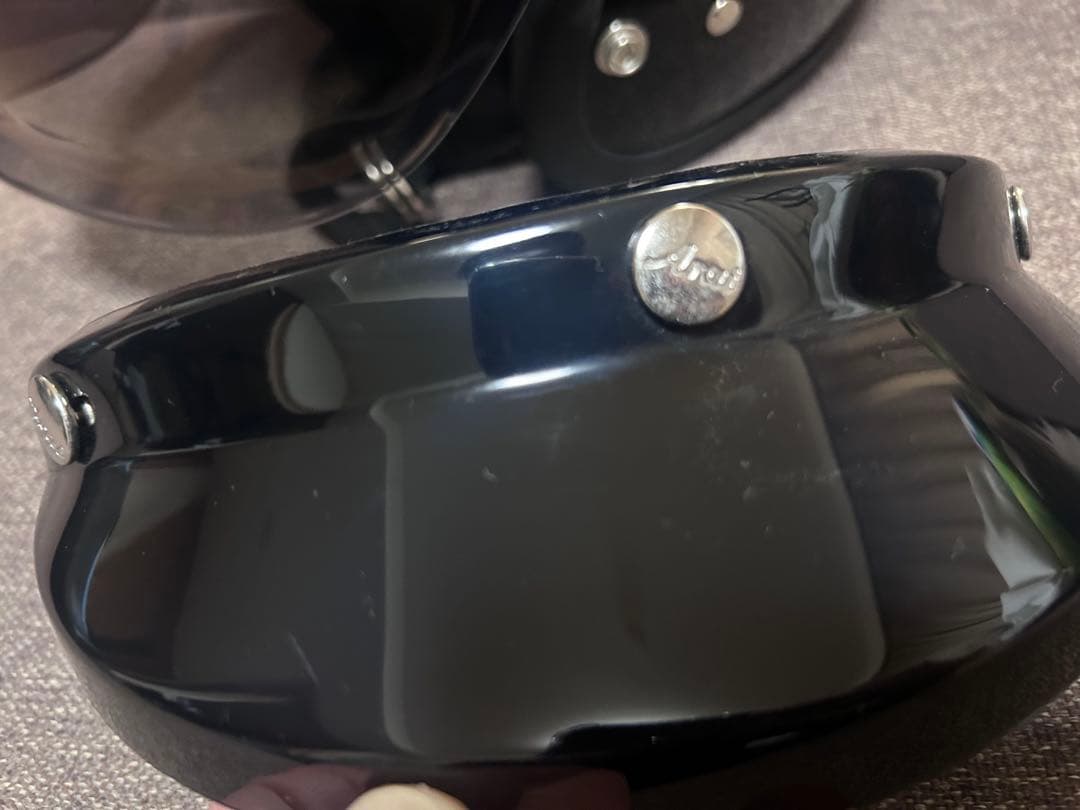 h*u様 早い者勝ち　TT&CO ジェットヘルメット バイザー、シールド付き ブ