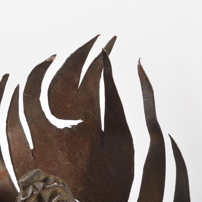 恋毬　仏教美術　古銅　不動明王　仏像　置物　V　R5243