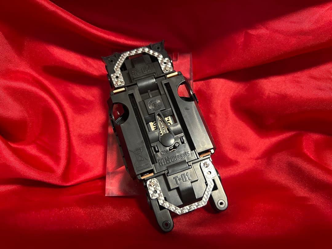 Ｎｏ．1 ミニ四駆 MSフレキ ブラックシャーシ パーフェクトセット