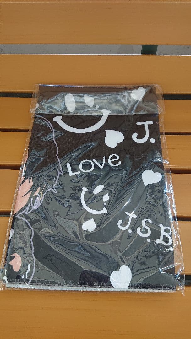 黒love サングラスなし 三代目 登坂広臣 BIGタオル フェイスタオル