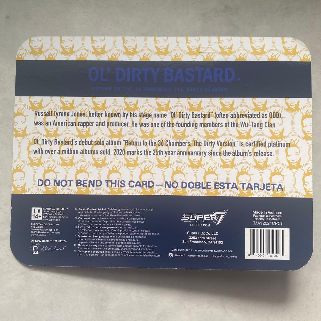 【海外輸入】Ol' Dirty Bastard フィギュア