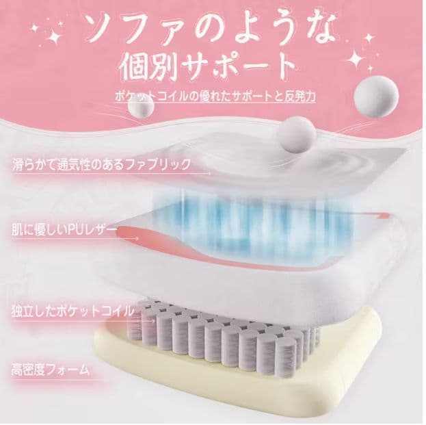 猫肉球クッション＆猫耳付 かわいいオフィスチェア