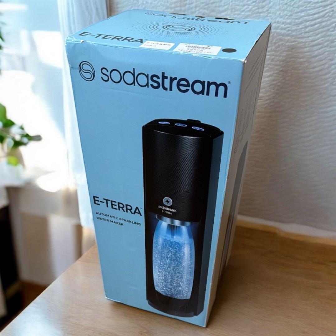 【定価24,200円】sodastream E-TERRA 自動炭酸水メーカー