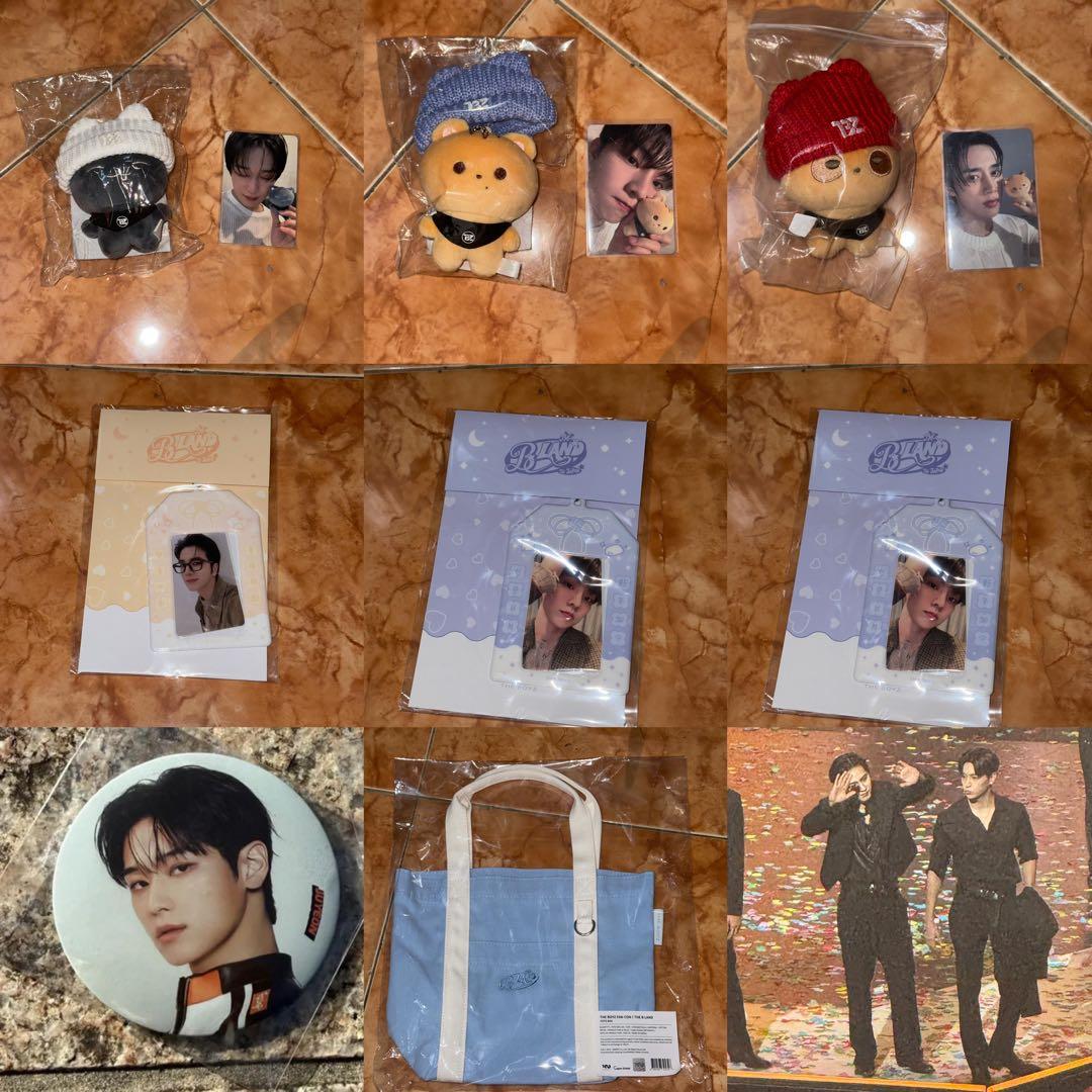 the boyzドボイズ めいぐるみ缶バッジ お守りトレカホルダー トートバッグ