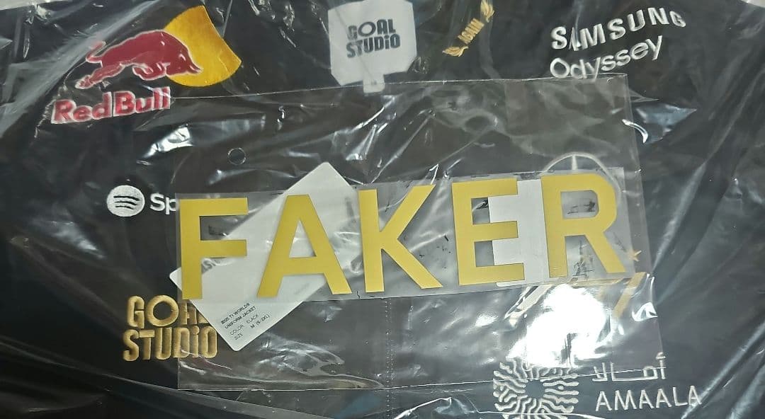 T1 LoL Worlds ジャケット サイズM Faker