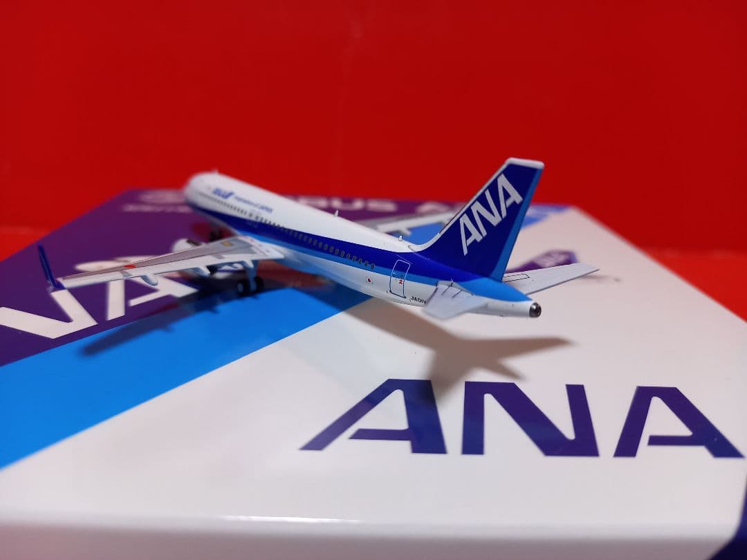 航空機・ヘリコプター Panda Model 1/400 ANA A320-211 JA01VA