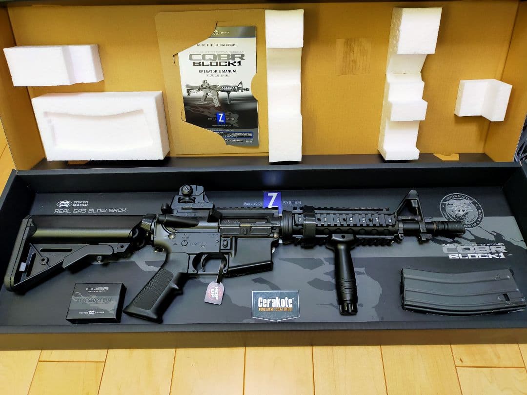 東京マルイ製■ガスブロ■CQBR BLOCK1