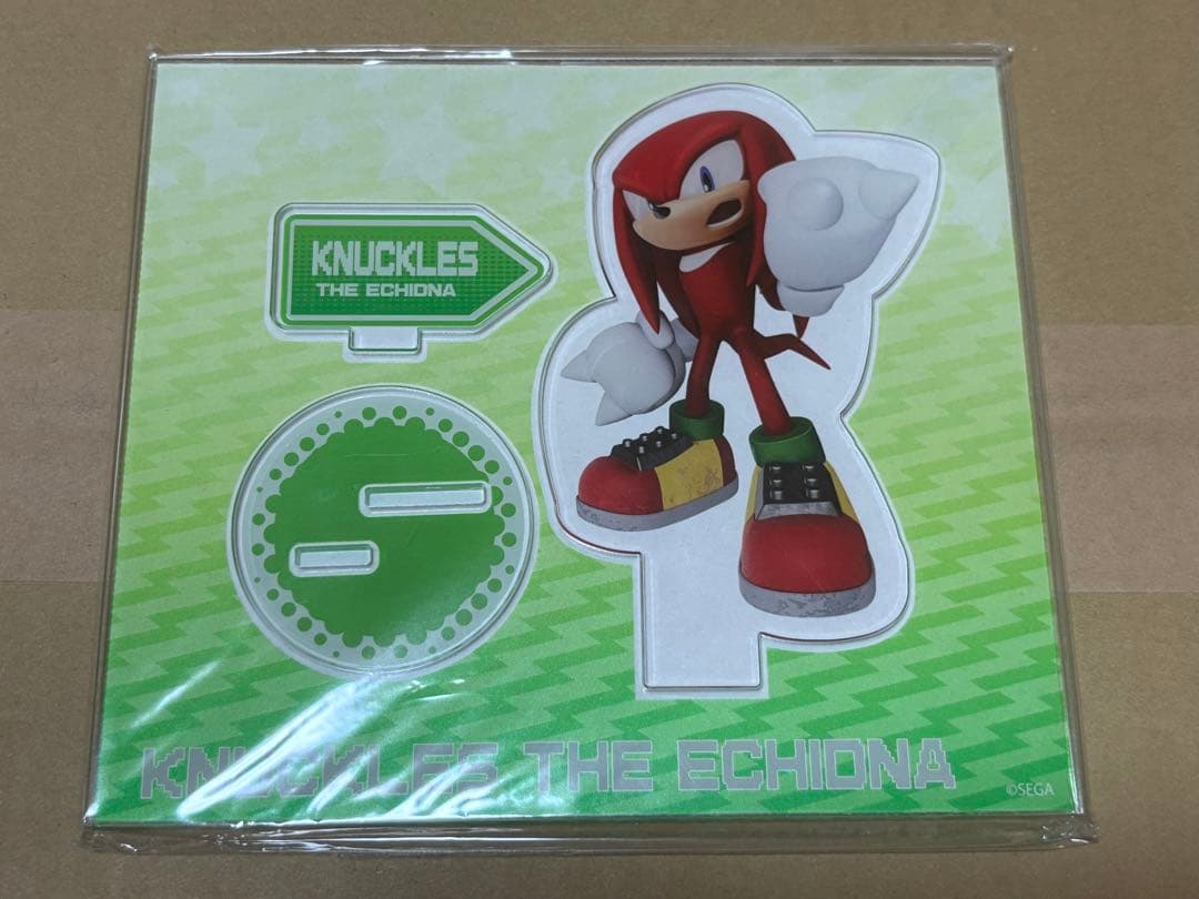 ナックルズ・ザ・エキドゥナ アクリルスタンド 未開封品