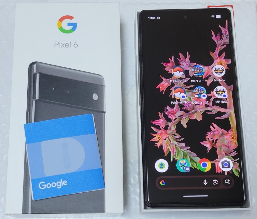 美品 Pixel 6 8GB(＋8GB=16GB)/128GB 位置偽装