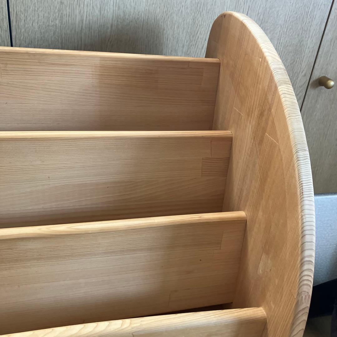 絵本棚　木遊舎　ヒノキ　60