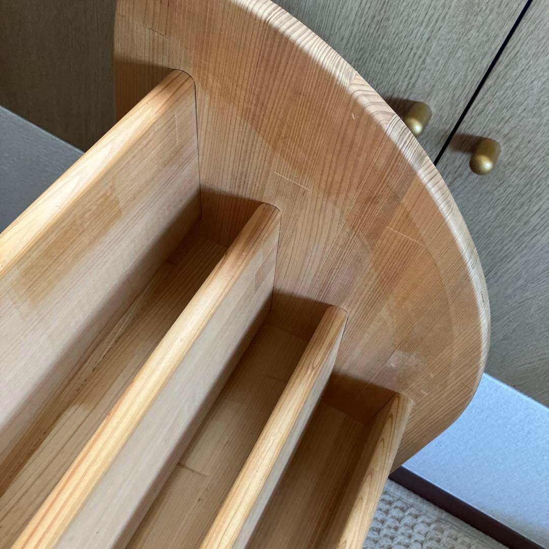 絵本棚　木遊舎　ヒノキ　60