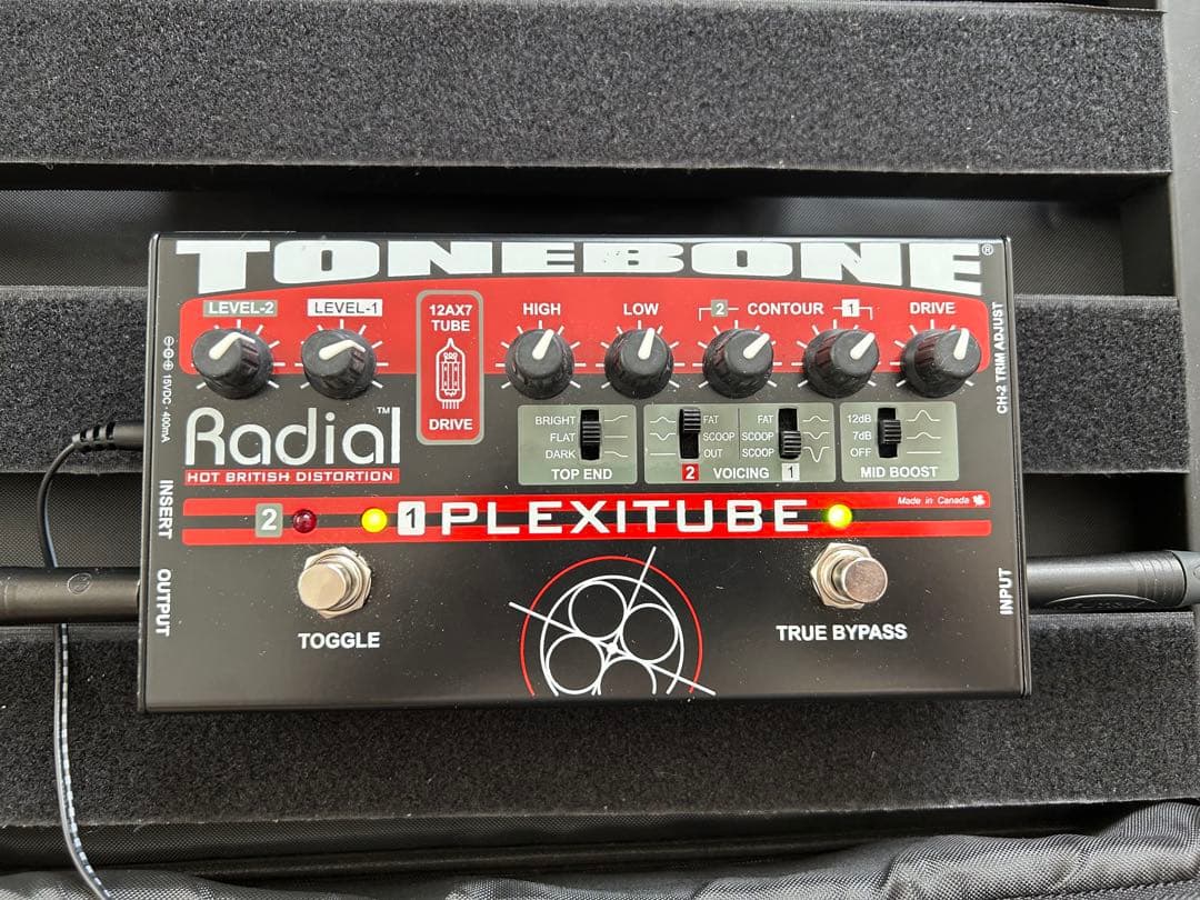 Radial TONEBONE Plexitube 2CH真空管ディストーション