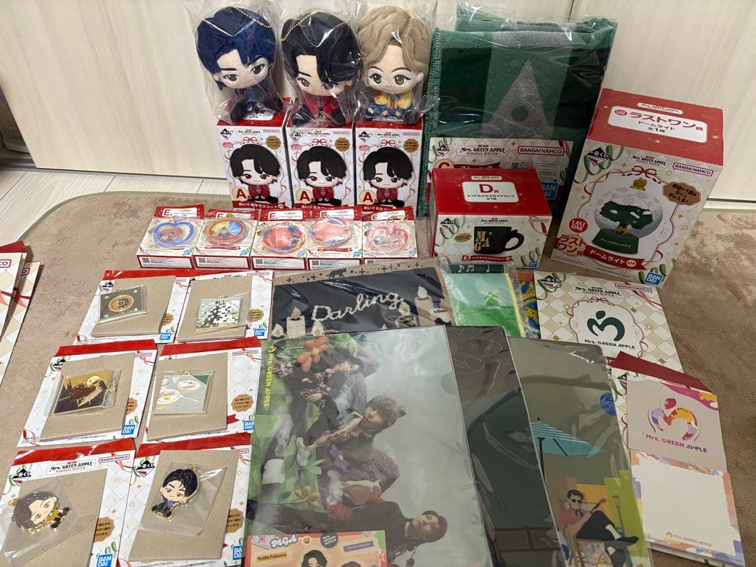 ミセス　一番くじ　ラストワン　A C D E F G H