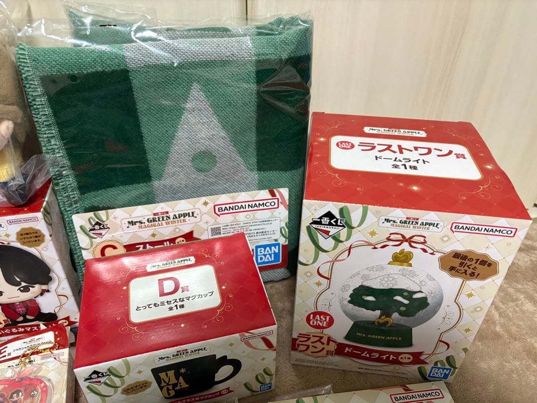 ミセス　一番くじ　ラストワン　A C D E F G H