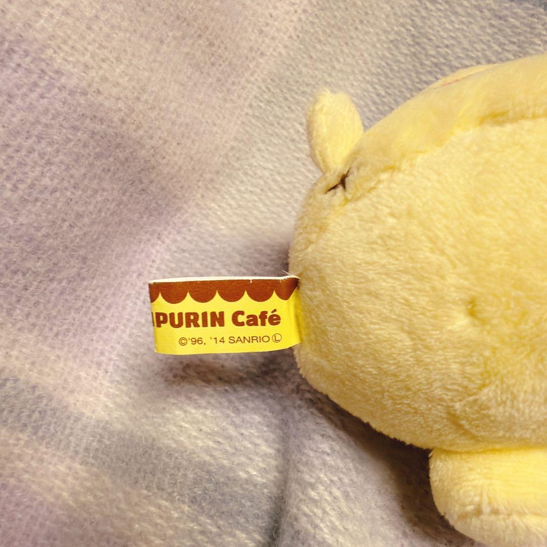 ポムポムプリンカフェ　マスコット　サンタ　マフラー