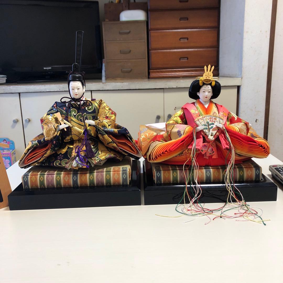 雛人形秀月親王飾り　　久月　ひいな