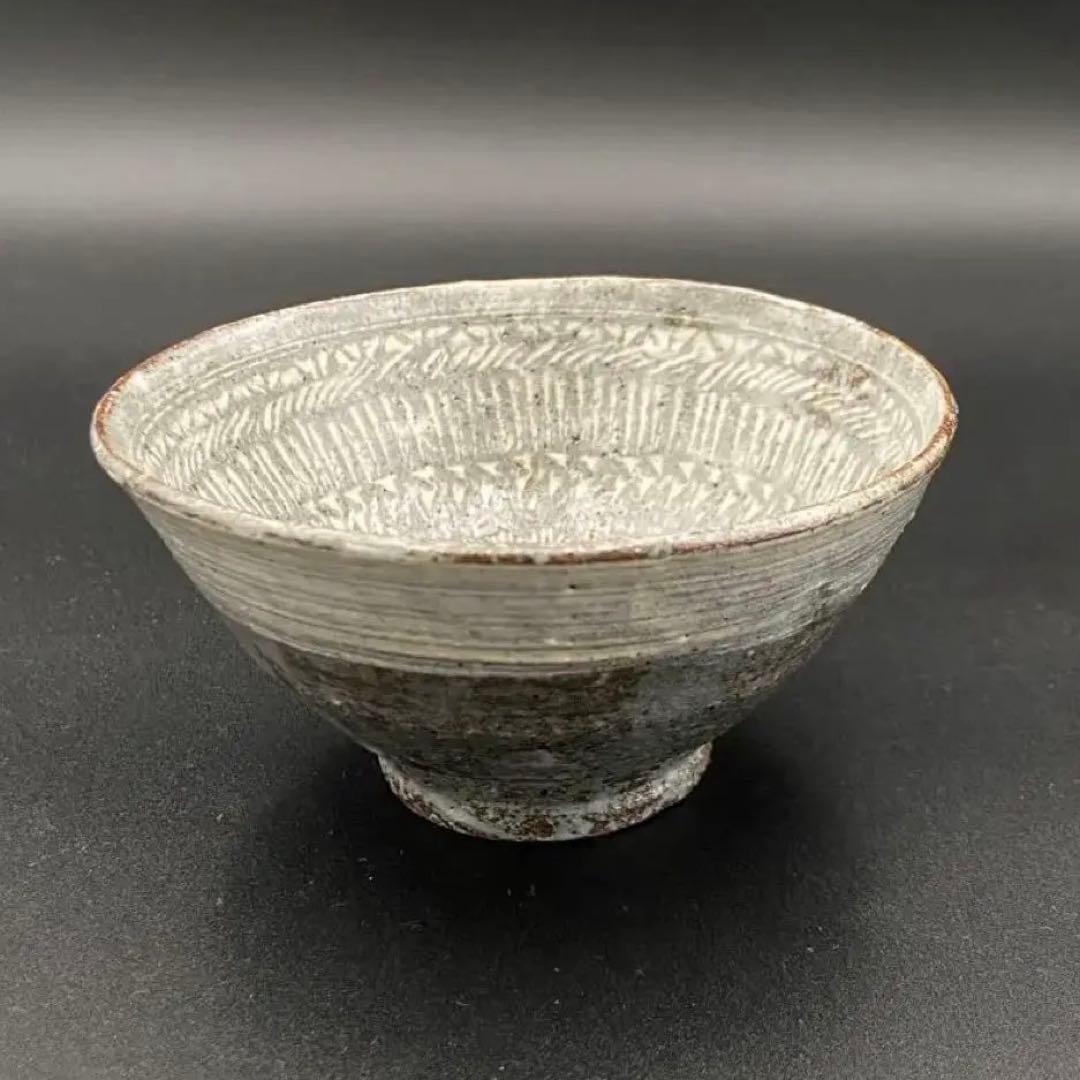 坂口健 東御土風紋 三島 飯碗 めし碗 茶碗 器 作家もの 作陶展②