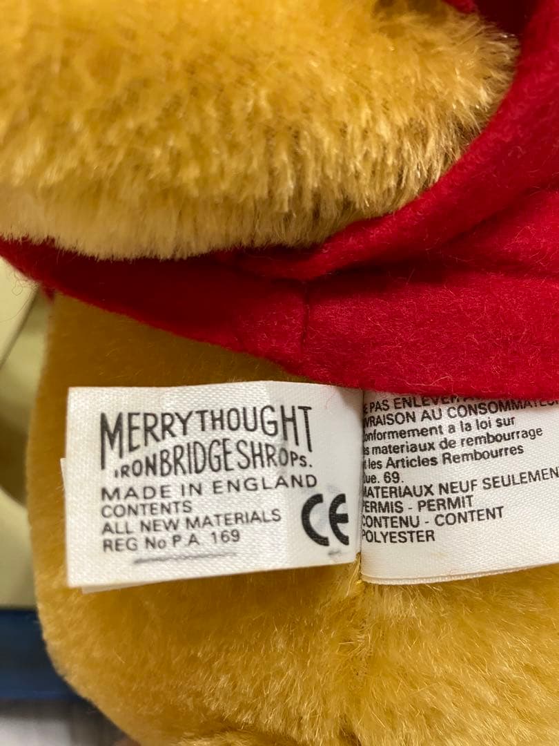 限定　メリーソート　ディズニー　ぷーさん　クラシックプー　Pooh プー　英国製