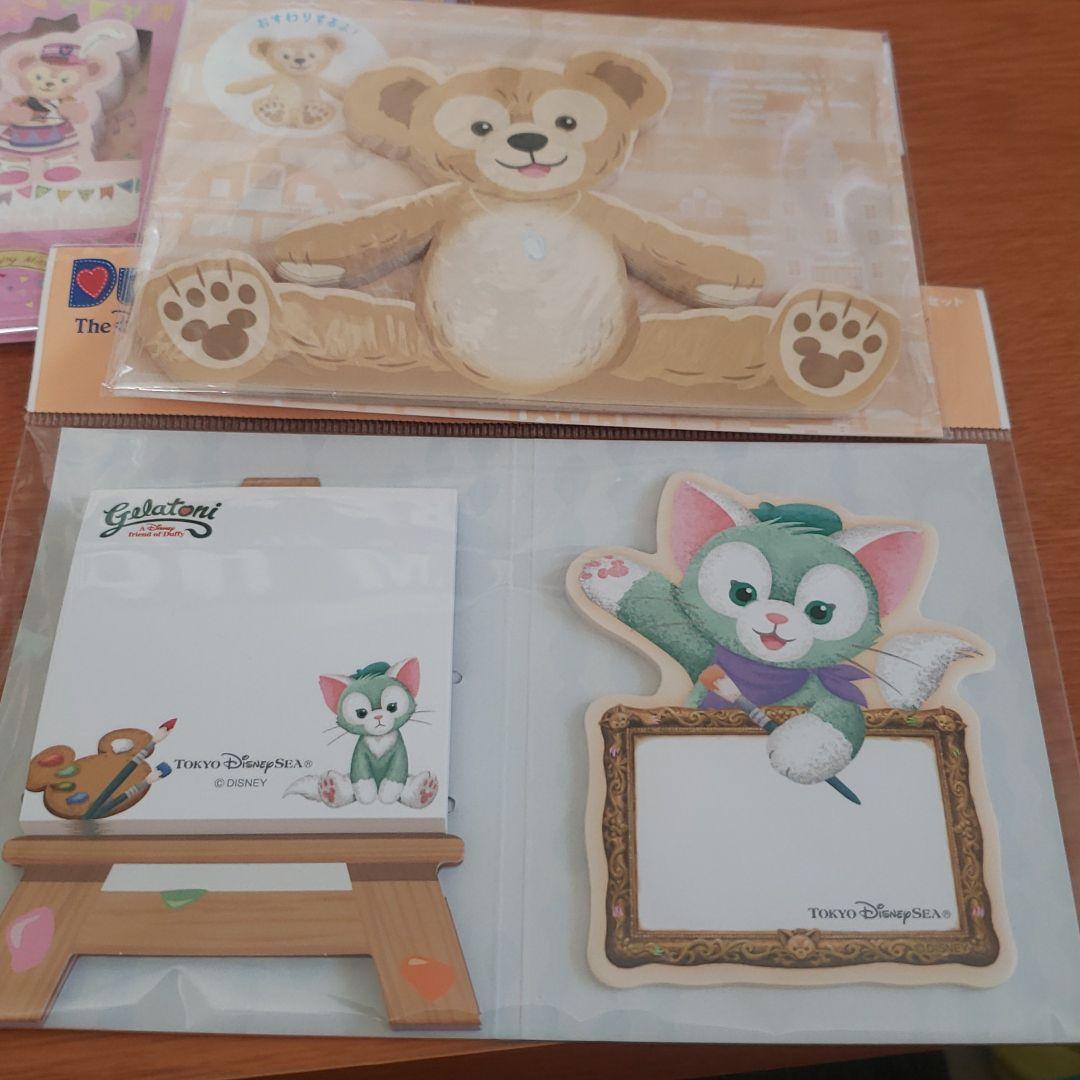 ダッフィーメモ帳ボールペンまとめ売り