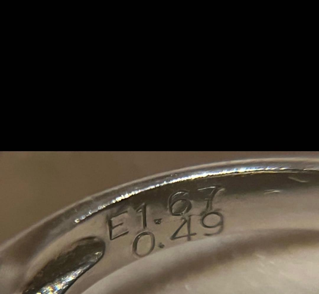 1.67ct エメラルド プラチナ　Pt900 12号　指輪【検索GSTV】