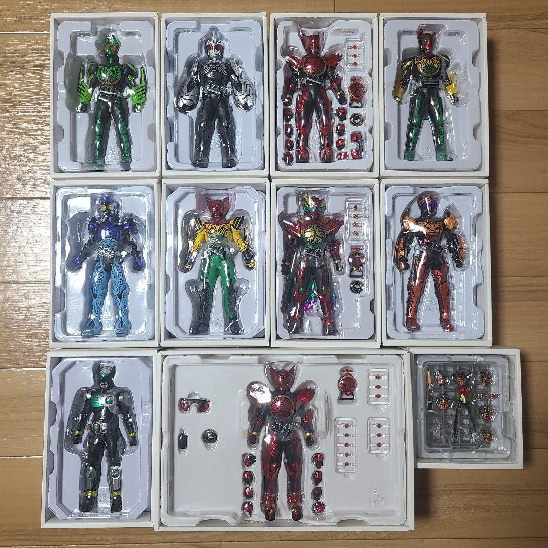 S.H.Figuarts 真骨彫製法 仮面ライダーオーズ 11点セット
