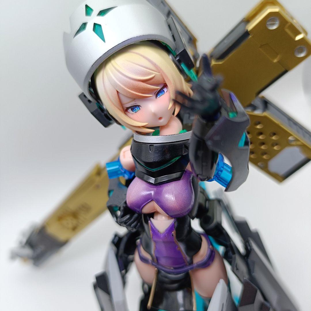 メガミデバイス　エクソシスト WIDOW バイクライダー　プラモデル　塗装完成品