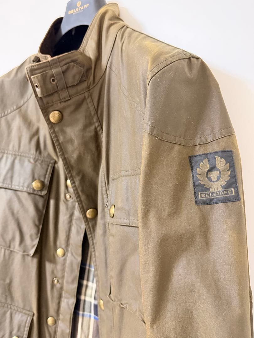 BELSTAFF FIELDMASTER フィールドマスター カーキ 48