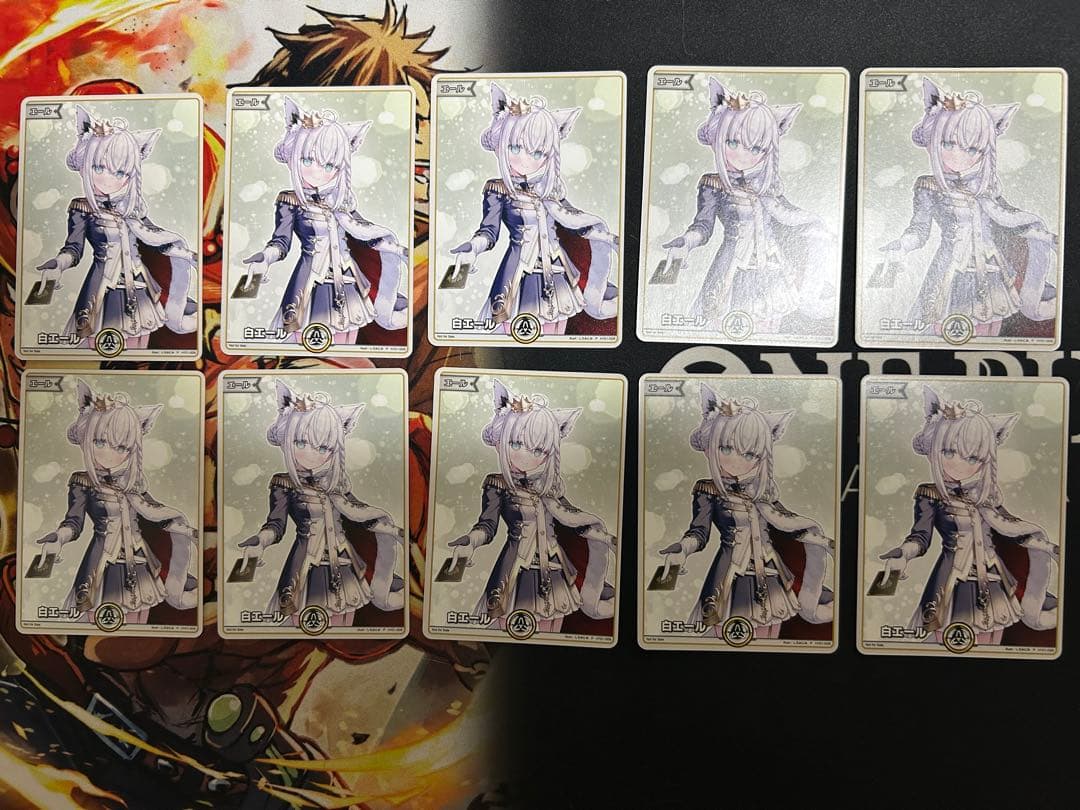 ホロカ EXPO後夜祭特典 白上フブキ エールカード 10枚セット