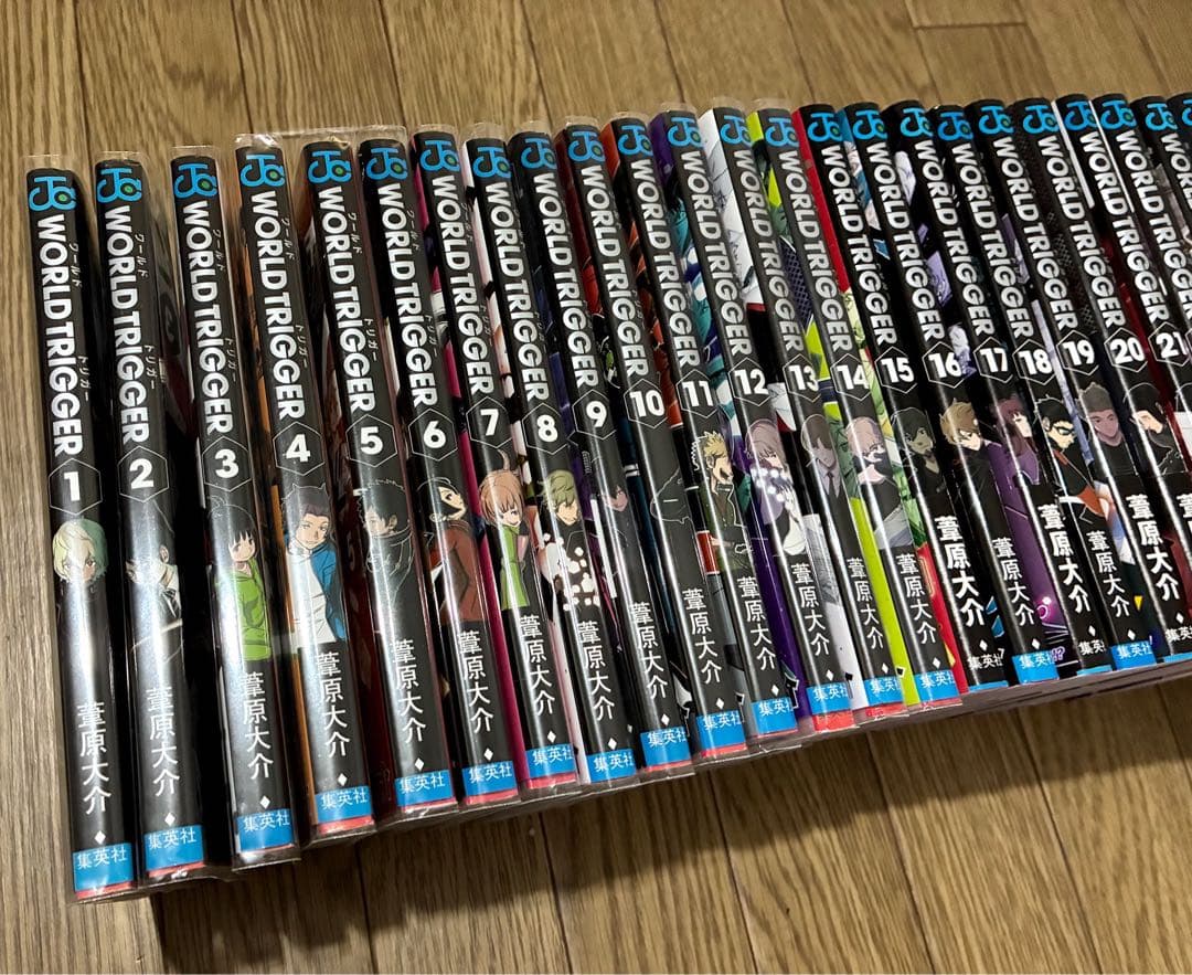 ワールドトリガー マンガ 全巻セット（1〜29巻）＋おまけ付き