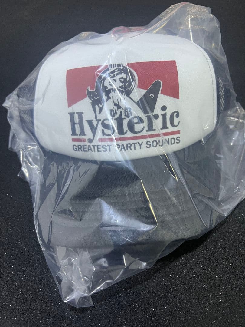 ヒステリックグラマー GUITAR GIRL メッシュキャップ ブラック-17