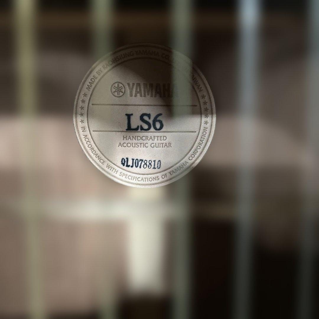 HRK13【美品】ヤマハアコースティックギター YAMAHA LS6 ケース付き
