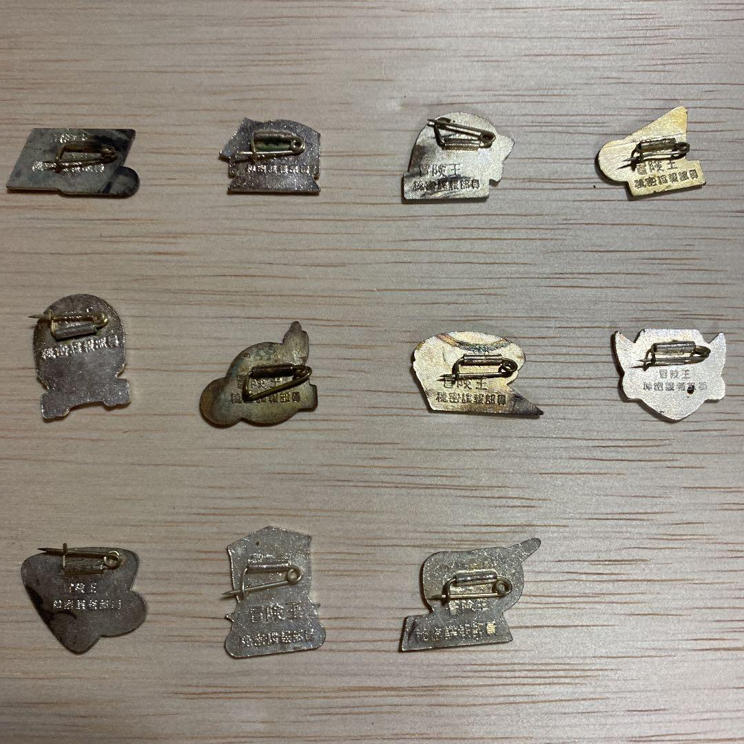 秘密諜報部員　00機関　冒険王　バッジ　ピンバッジ　11個セット