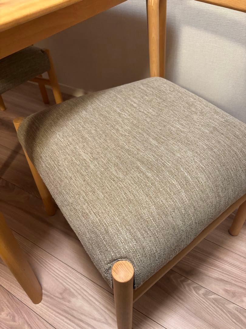 ニトリ　ダイニングテーブルチェアセット2人掛け用