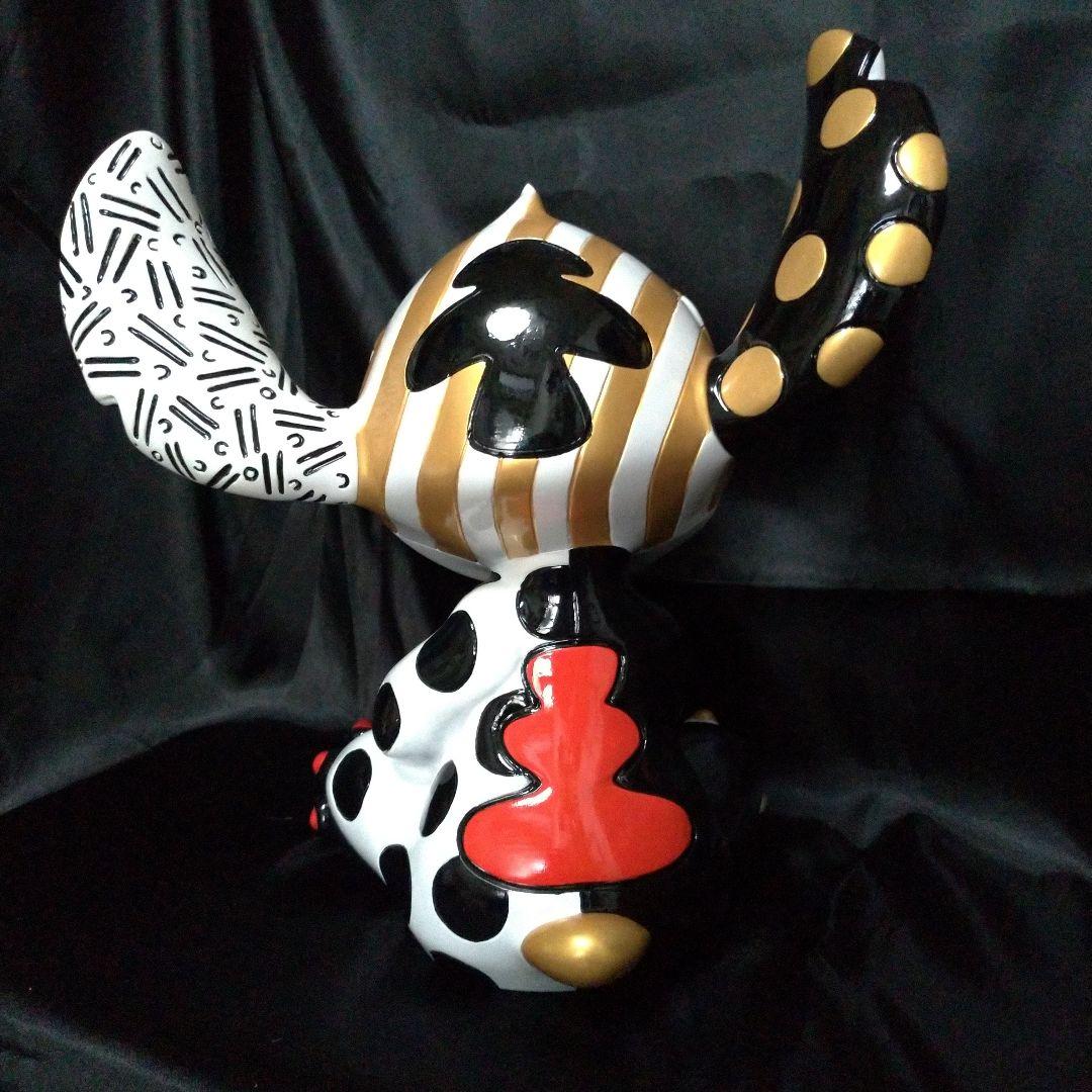 ディズニー　３０センチ大型ステッチ　アートスタイル フィギュア 　置物