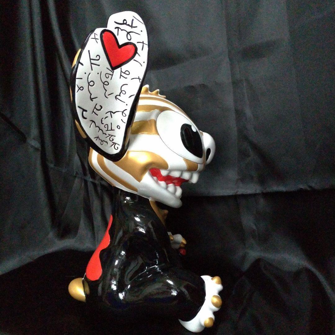 ディズニー　３０センチ大型ステッチ　アートスタイル フィギュア 　置物