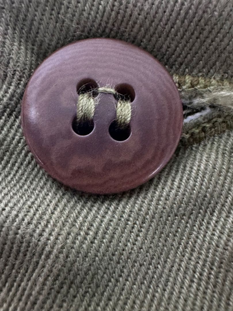 WAREHOUSE duck digger 1082 グリーン チノ サイズ34