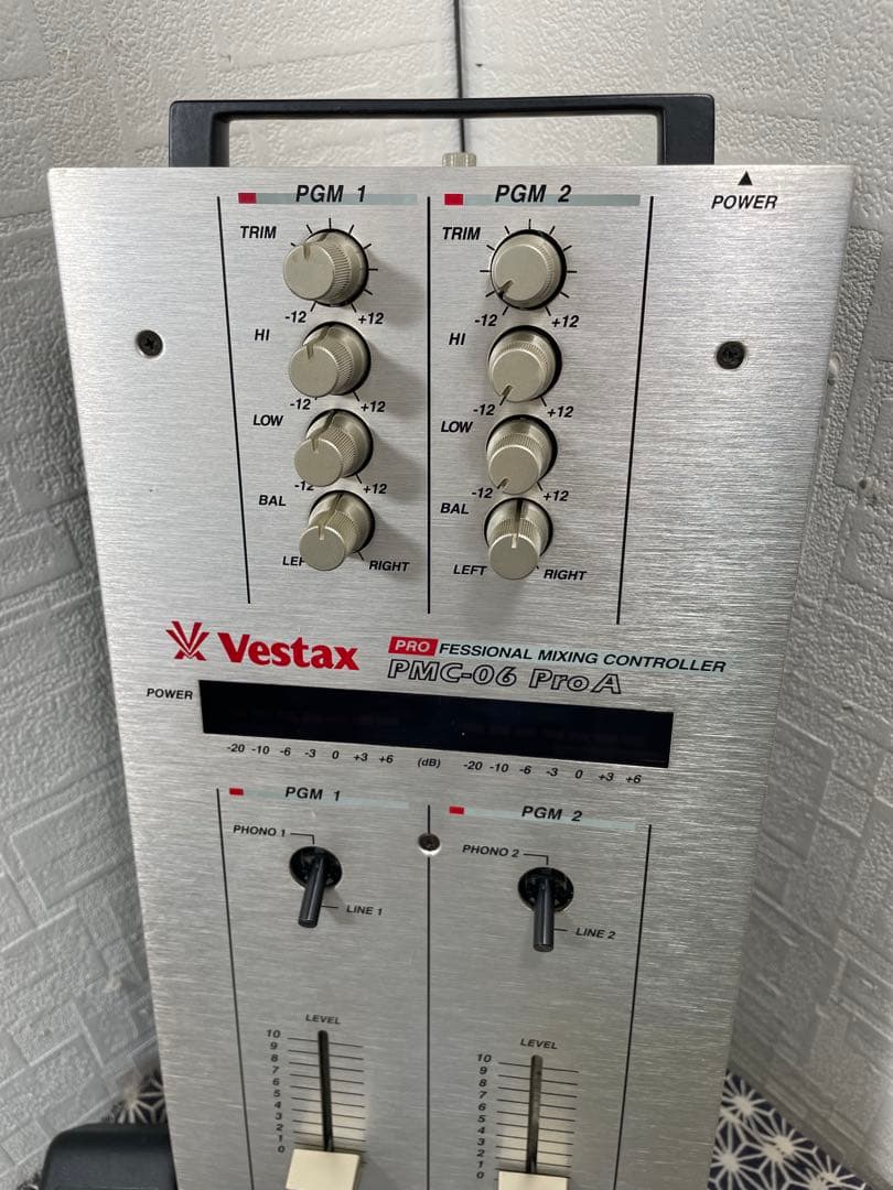 VESTAX ベスタクス　PMC-06ProA フェーダーメンテ　カットラグ