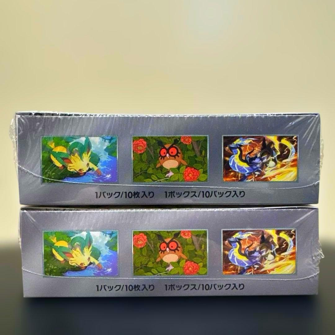 ポケモン テラスタルフェス ex 未開封シュリンク付きBOX 2箱 □