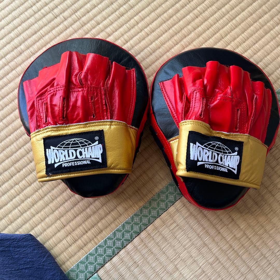 KINDY スパーリングパッド & KING フットガード セット