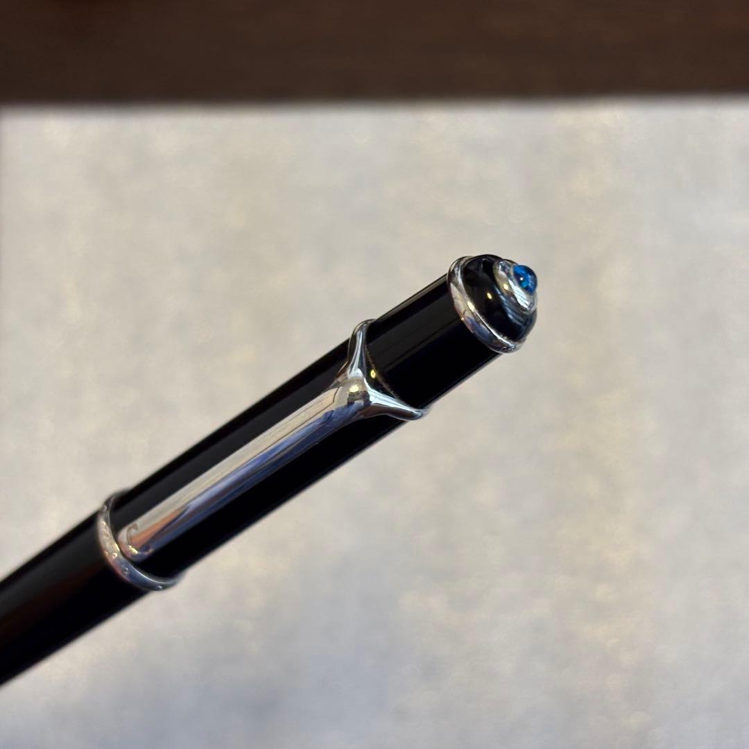 Cartier カルティエ　ミニ　ディアボロ　ドゥ　ポールペン　プラチナ