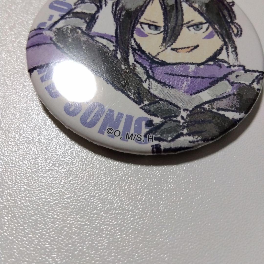 【ワンパンマン】音速のソニック グラフアート 缶バッジ