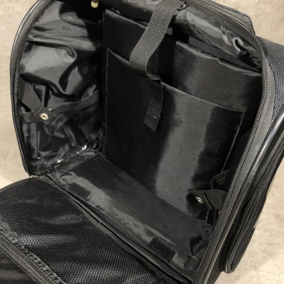 美品 ZUCA ズーカ キャリーケース キャリーバッグ ブラック 旅行バッグ